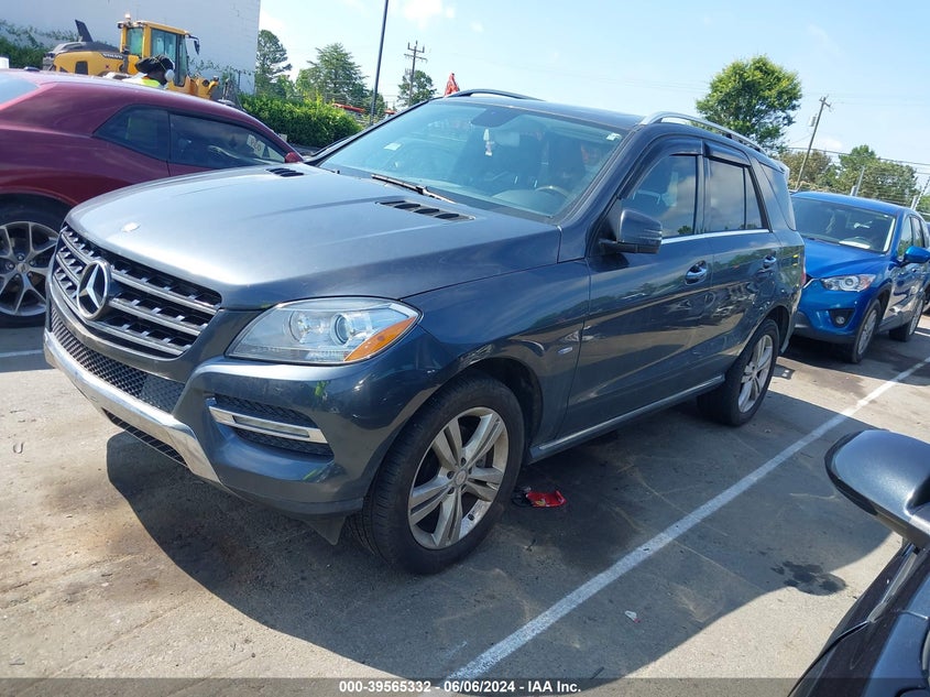 2012 Mercedes-Benz Ml 350 4Matic VIN: 4JGDA5HB8CA039351 Lot: 39565332