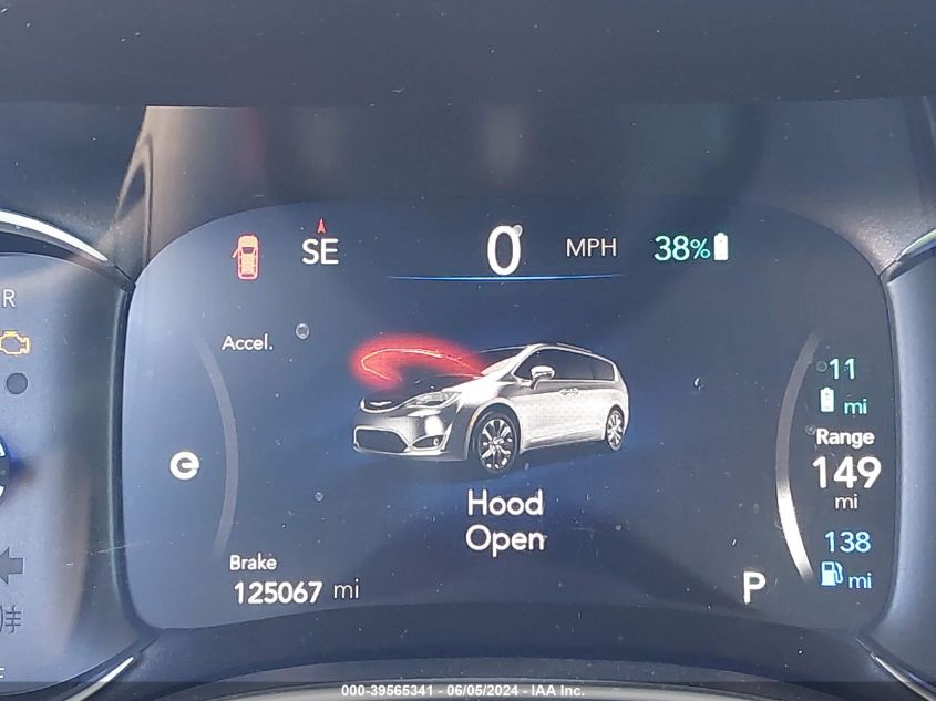 2018 Chrysler Pacifica Hybrid Limited VIN: 2C4RC1N77JR262356 Lot: 39565341