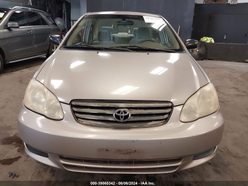 2003 Toyota Corolla Ce VIN: 1NXBR32E13Z073590 Lot: 39565342