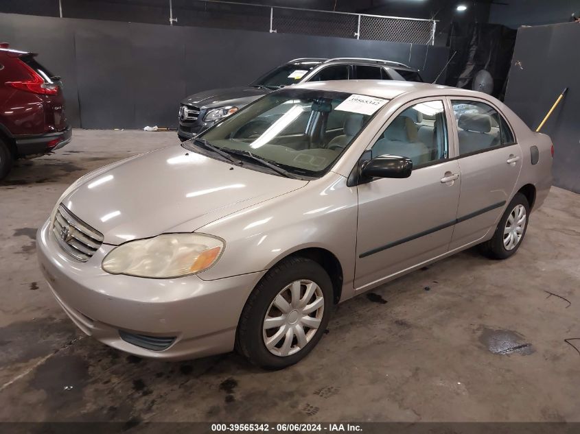 2003 Toyota Corolla Ce VIN: 1NXBR32E13Z073590 Lot: 39565342