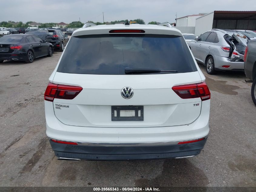 2018 Volkswagen Tiguan 2.0T Sel Premium VIN: 3VV5B7AX5JM010088 Lot: 39565343