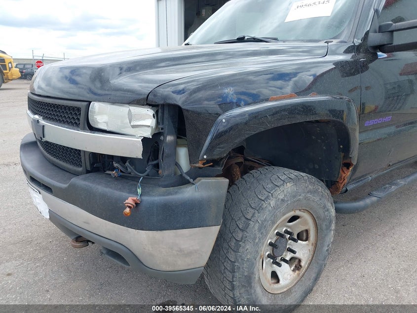 2002 Chevrolet Silverado 2500Hd Lt VIN: 1GCHK23U22F153695 Lot: 39565345