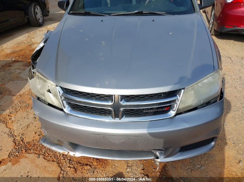 2013 Dodge Avenger Se VIN: 1C3CDZAB6DN519332 Lot: 39565351