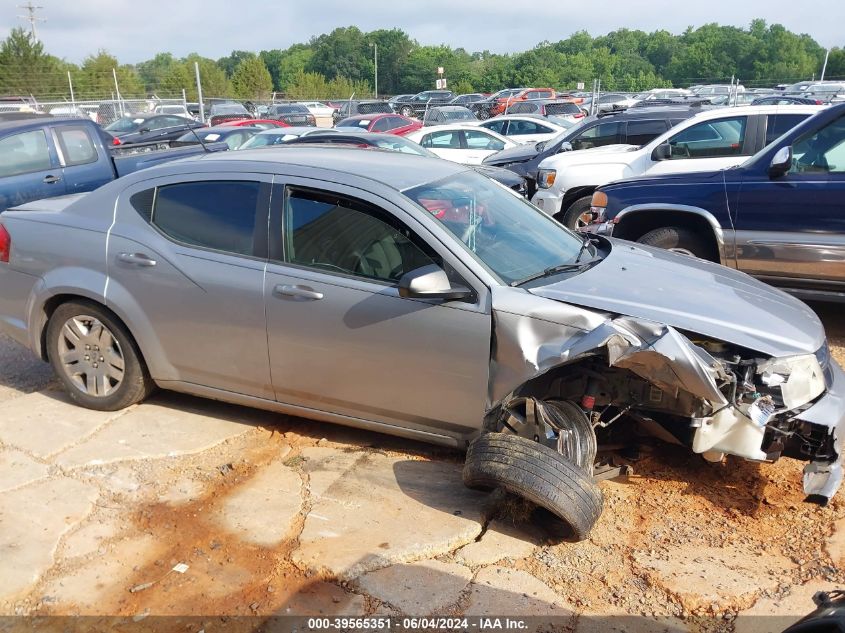 2013 Dodge Avenger Se VIN: 1C3CDZAB6DN519332 Lot: 39565351