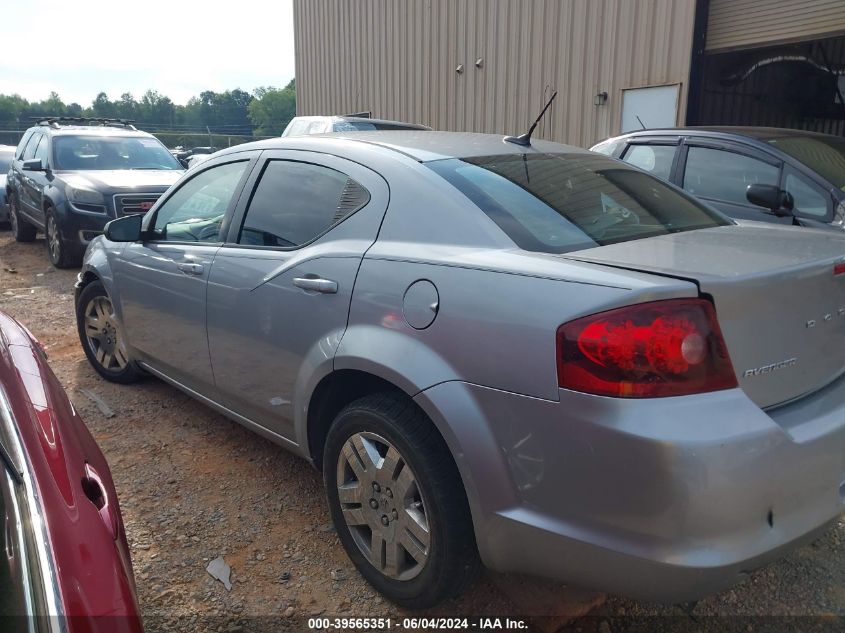 2013 Dodge Avenger Se VIN: 1C3CDZAB6DN519332 Lot: 39565351