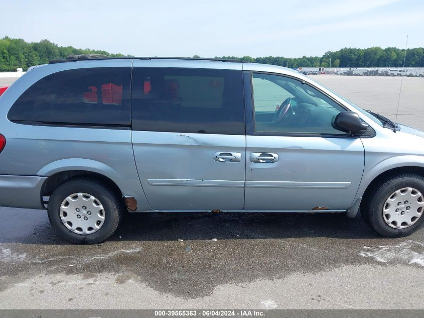 2004 Chrysler Town & Country Lx VIN: 2C4GP44R84R611559 Lot: 39565363