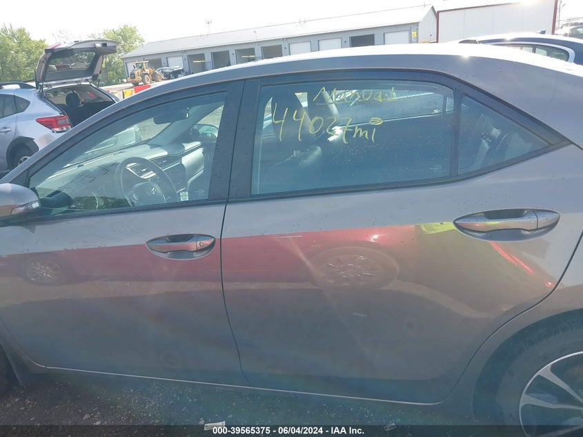 2017 Toyota Corolla Se VIN: 2T1BURHE1HC749912 Lot: 39565375