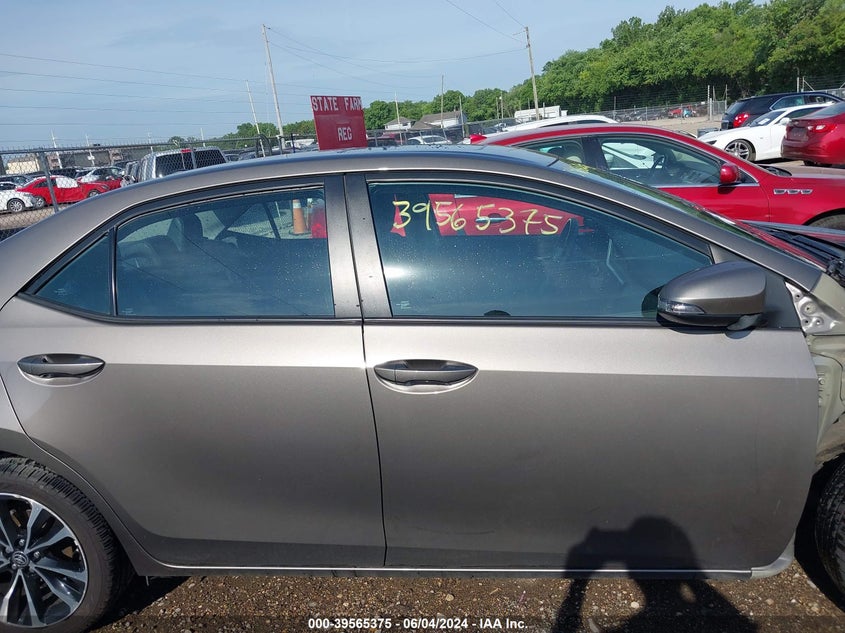 2017 Toyota Corolla Se VIN: 2T1BURHE1HC749912 Lot: 39565375