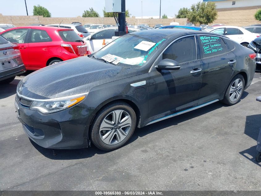 2018 Kia Optima Plug-In Hybrid Ex VIN: KNAGV4LD3J5022906 Lot: 39565380