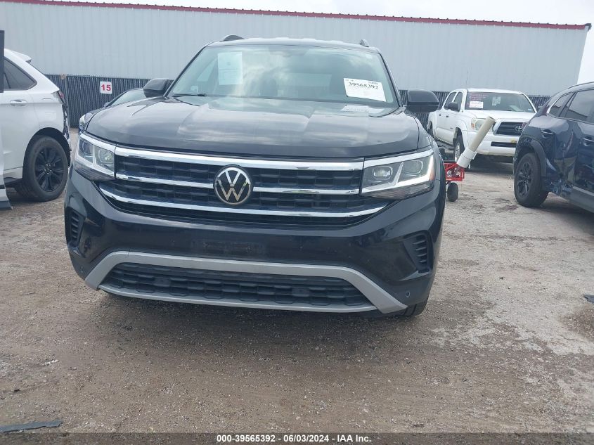 2021 Volkswagen Atlas 3.6L V6 Se W/Technology VIN: 1V2WR2CA1MC568695 Lot: 39565392