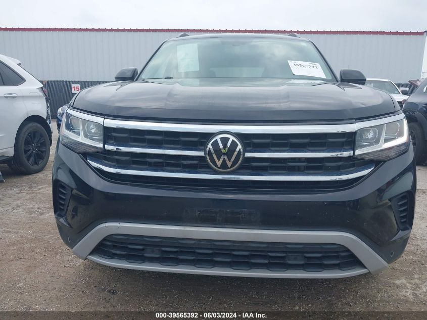 2021 Volkswagen Atlas 3.6L V6 Se W/Technology VIN: 1V2WR2CA1MC568695 Lot: 39565392