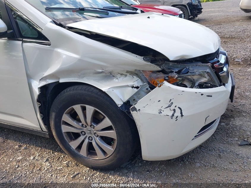 2016 Honda Odyssey Ex VIN: 5FNRL5H43GB152482 Lot: 39565394