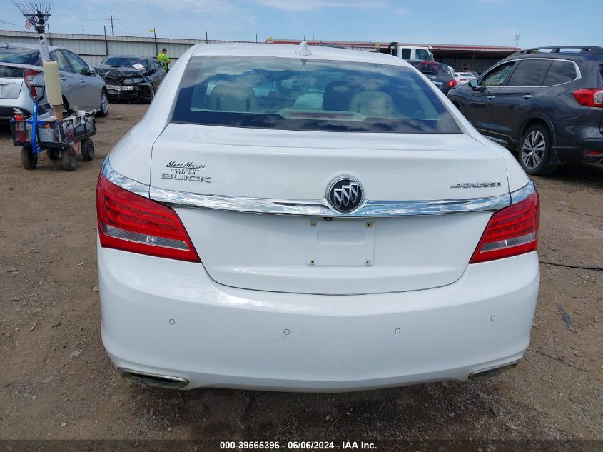 2016 Buick Lacrosse Leather VIN: 1G4GB5G39GF286956 Lot: 39565396