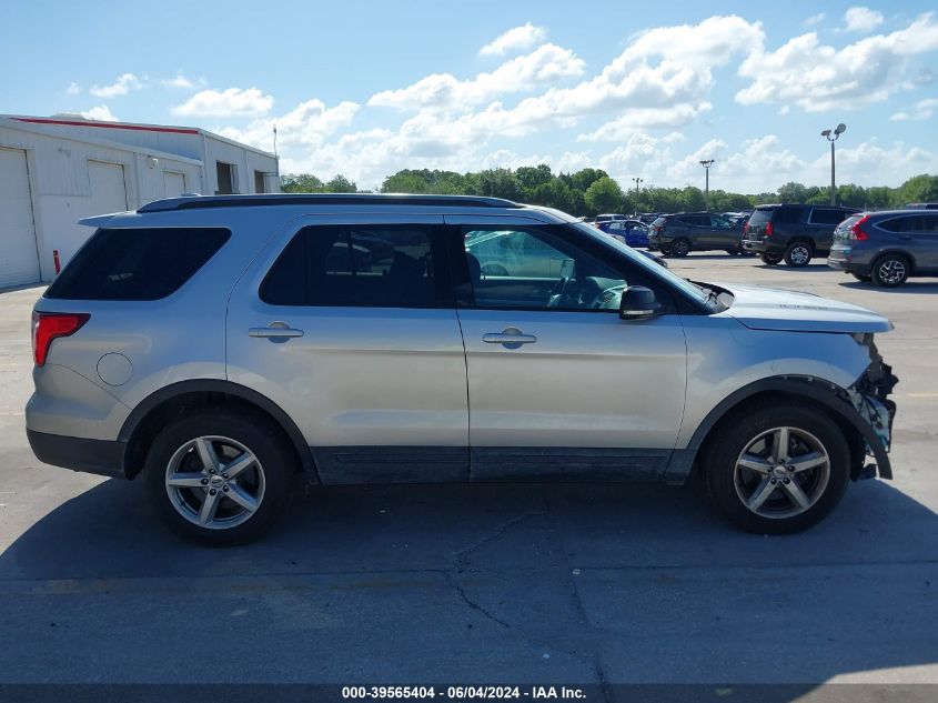 2017 Ford Explorer Xlt VIN: 1FM5K8D86HGB68089 Lot: 39565404