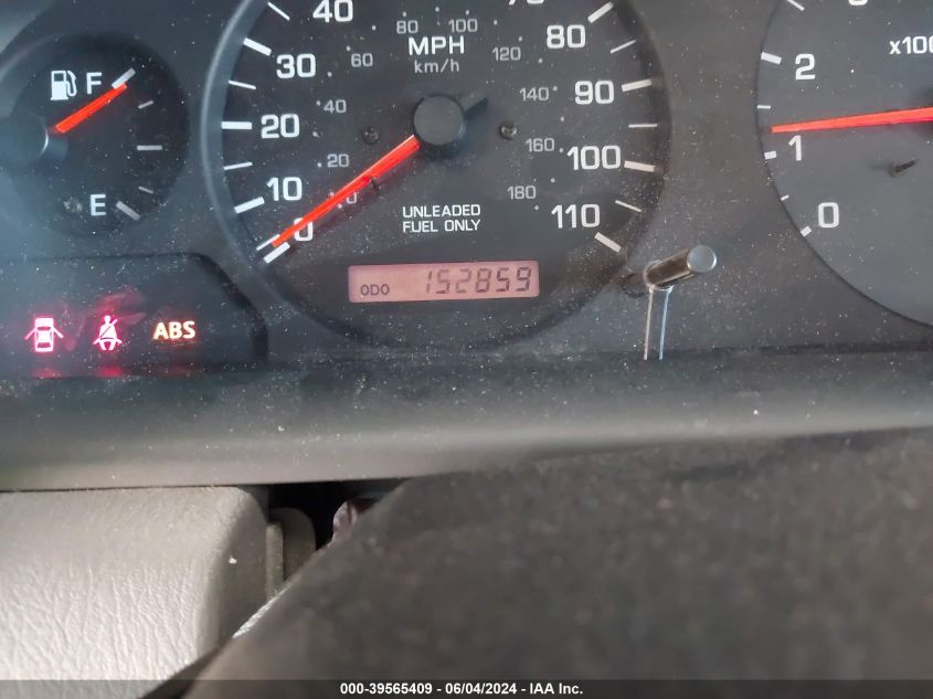 2000 Nissan Xterra Se/Xe VIN: 5N1ED28T5YC525226 Lot: 39565409