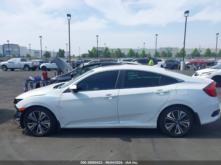 2018 Honda Civic Ex-T VIN: JHMFC1F36JX041734 Lot: 39565433