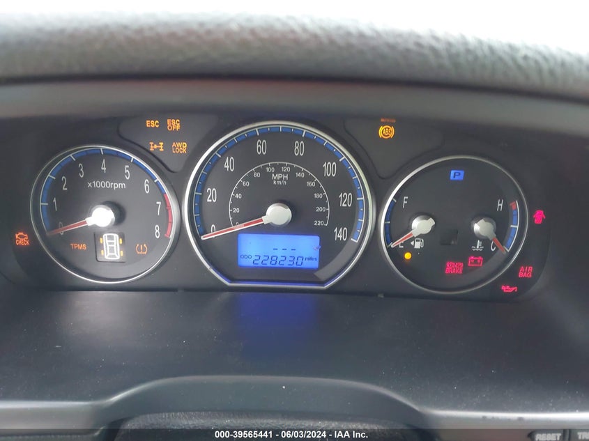 2007 Hyundai Santa Fe Limited/Se VIN: 5NMSH73E27H127070 Lot: 39565441