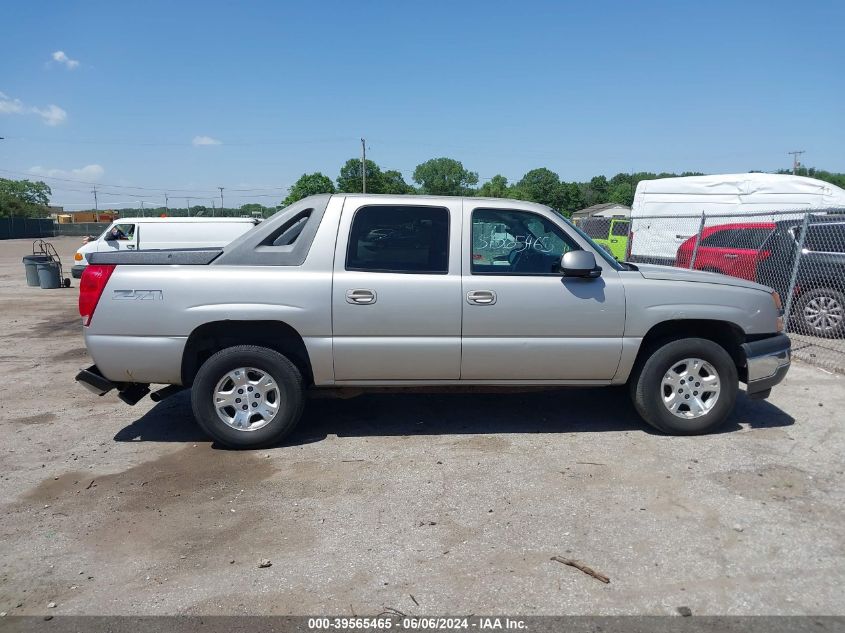2005 Chevrolet Avalanche 1500 Z71 VIN: 3GNEK12Z05G146555 Lot: 39565465