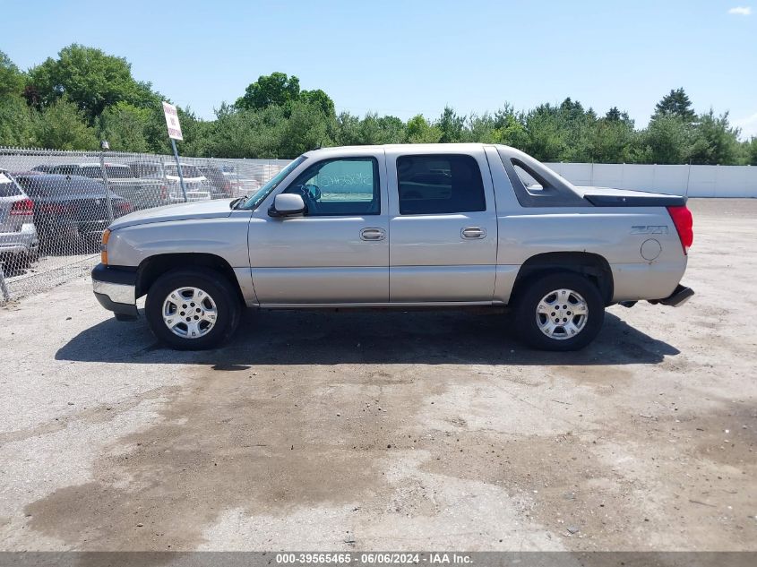 2005 Chevrolet Avalanche 1500 Z71 VIN: 3GNEK12Z05G146555 Lot: 39565465