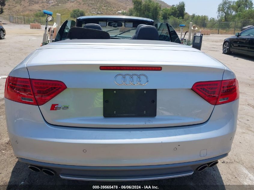 2014 Audi S5 3.0T Premium Plus VIN: WAUCGAFH8EN002873 Lot: 39565478