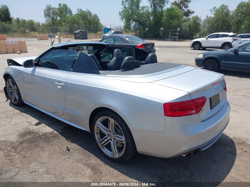 2014 Audi S5 3.0T Premium Plus VIN: WAUCGAFH8EN002873 Lot: 39565478