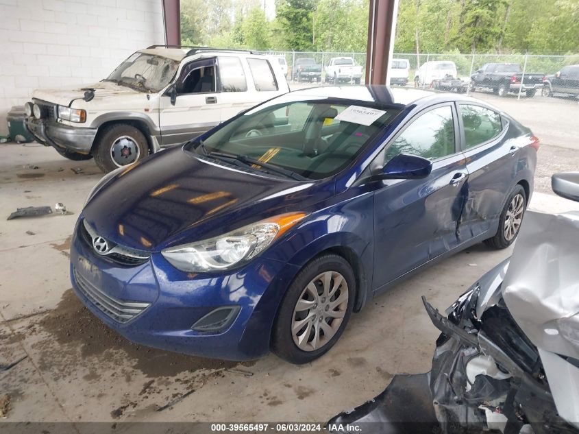 2013 Hyundai Elantra Gls VIN: 5NPDH4AEXDH202400 Lot: 39565497