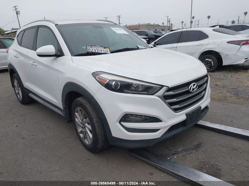 2017 Hyundai Tucson Se VIN: KM8J33A47HU580636 Lot: 39565499