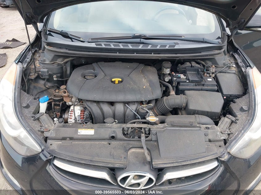 2012 Hyundai Elantra Limited VIN: 5NPDH4AE9CH085018 Lot: 39565503