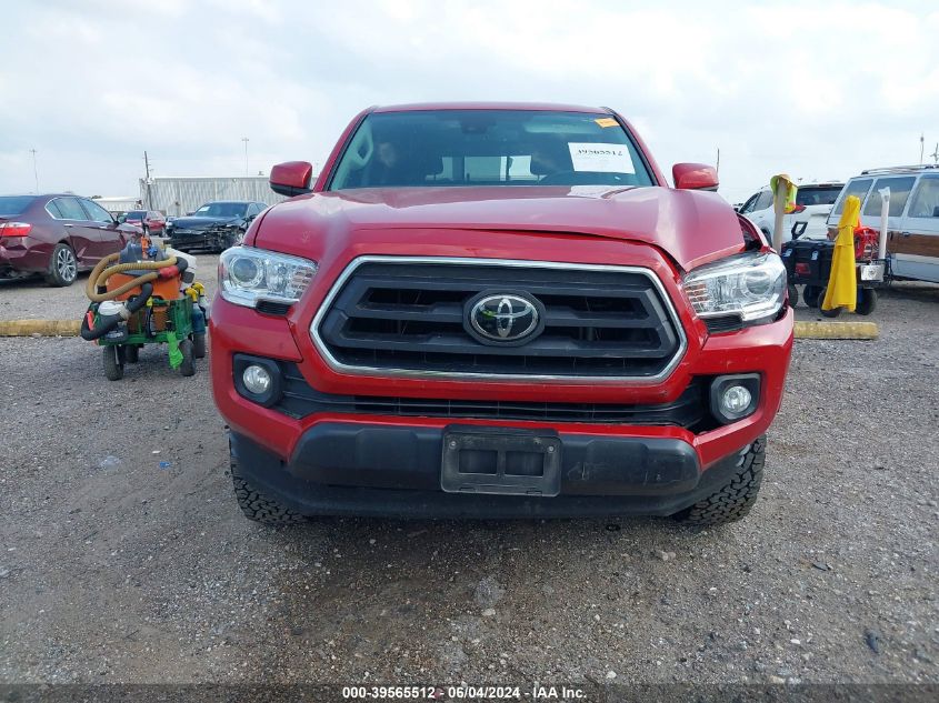 2022 Toyota Tacoma Sr5 V6 VIN: 3TMAZ5CN4NM174396 Lot: 39565512