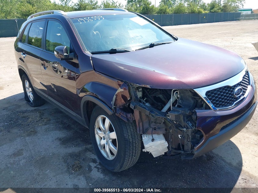 2011 Kia Sorento Lx V6 VIN: 5XYKT4A27BG150739 Lot: 39565513