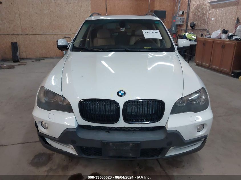 2008 BMW X5 4.8I VIN: 5UXFE83598L165412 Lot: 39565520