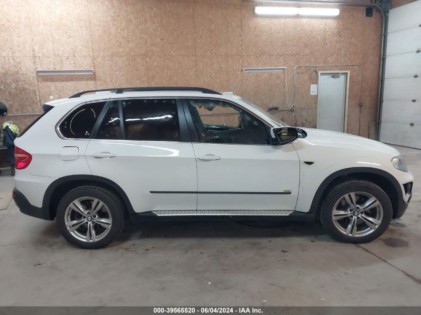 2008 BMW X5 4.8I VIN: 5UXFE83598L165412 Lot: 39565520