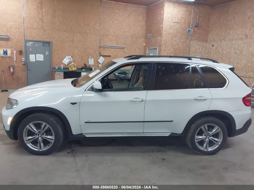 2008 BMW X5 4.8I VIN: 5UXFE83598L165412 Lot: 39565520