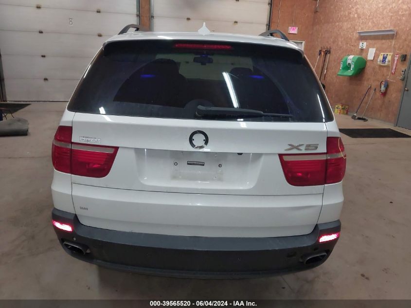 2008 BMW X5 4.8I VIN: 5UXFE83598L165412 Lot: 39565520