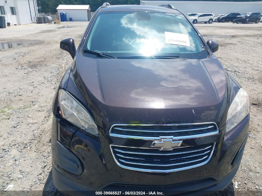 2015 Chevrolet Trax Lt VIN: KL7CJLSBXFB150668 Lot: 39565527