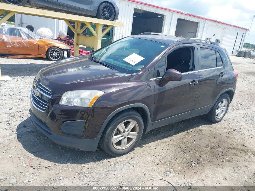 2015 Chevrolet Trax Lt VIN: KL7CJLSBXFB150668 Lot: 39565527