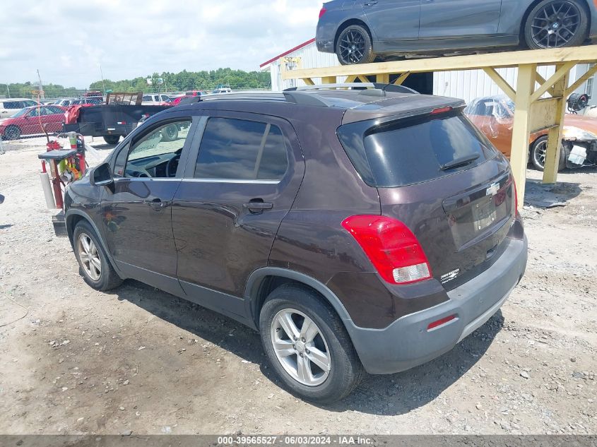 2015 Chevrolet Trax Lt VIN: KL7CJLSBXFB150668 Lot: 39565527