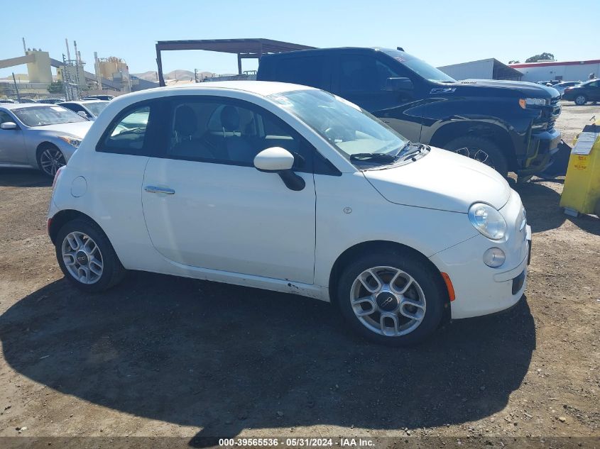 2015 Fiat 500 Pop VIN: 3C3CFFAR5FT615526 Lot: 39565536