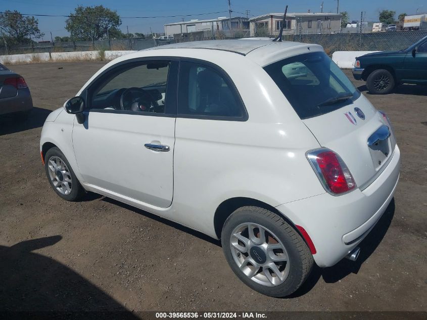 2015 Fiat 500 Pop VIN: 3C3CFFAR5FT615526 Lot: 39565536