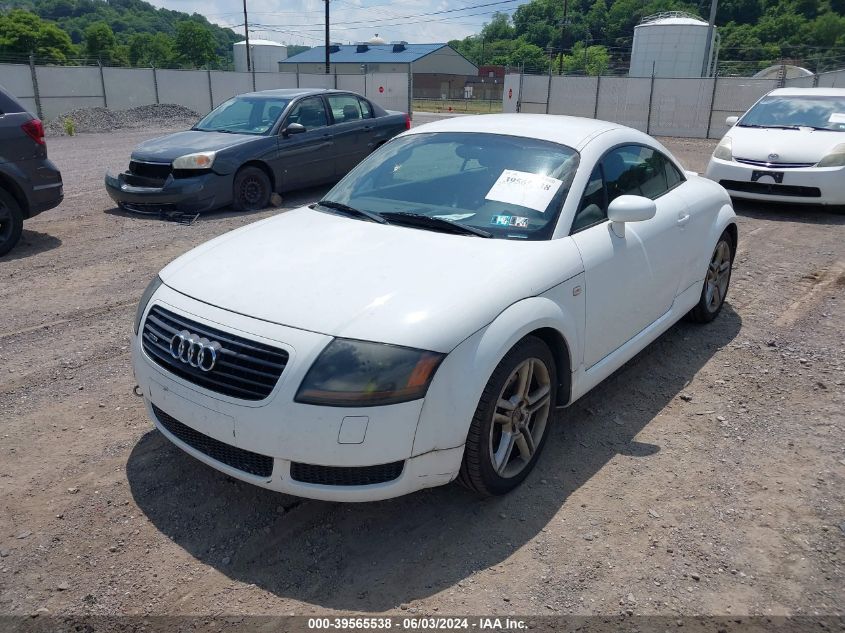 2002 Audi Tt Quattro VIN: TRUWC28N021032124 Lot: 39565538