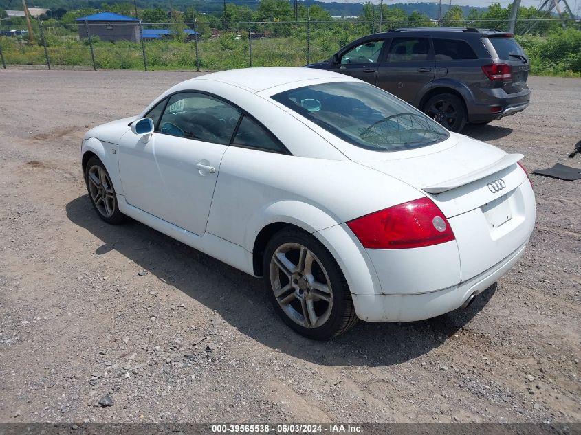 2002 Audi Tt Quattro VIN: TRUWC28N021032124 Lot: 39565538