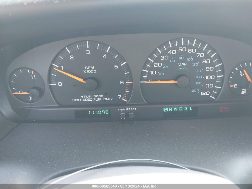 2000 Chrysler Grand Voyager Se VIN: 1C4GJ44G3YB785897 Lot: 39565549