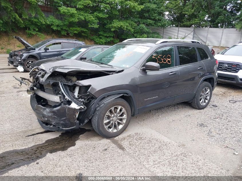 2019 Jeep Cherokee Latitude Plus 4X4 VIN: 1C4PJMLB2KD437459 Lot: 39565568