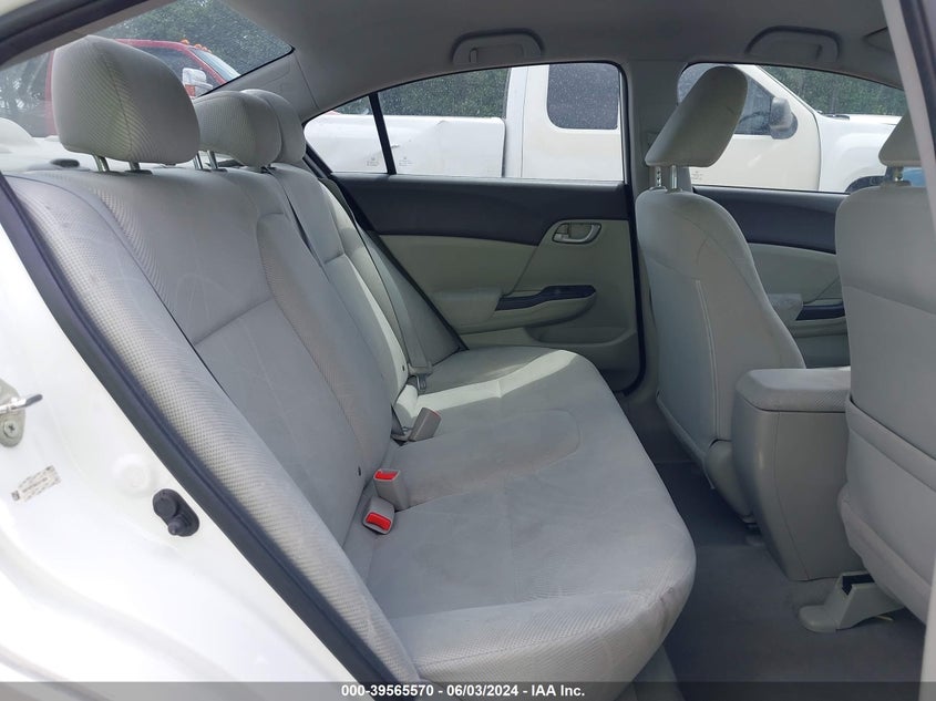 2012 Honda Civic Lx VIN: 19XFB2F59CE311859 Lot: 39565570