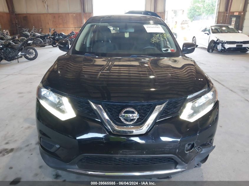 2015 Nissan Rogue S VIN: KNMAT2MV7FP532844 Lot: 39565585