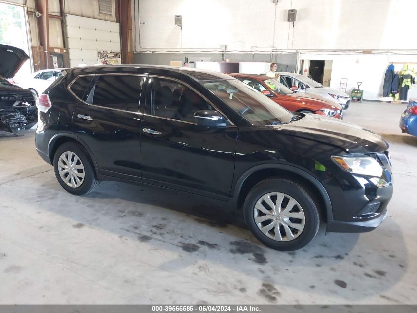 2015 Nissan Rogue S VIN: KNMAT2MV7FP532844 Lot: 39565585