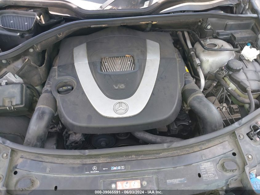 2007 Mercedes-Benz Ml 350 4Matic VIN: 4JGBB86E17A167455 Lot: 39565591