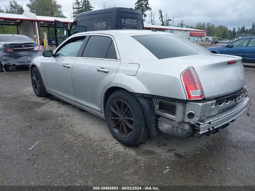 2012 Chrysler 300 Limited VIN: 2C3CCACG0CH249115 Lot: 39565593