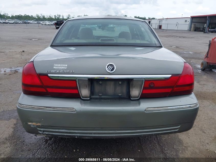 2004 Mercury Grand Marquis Ls VIN: 2MEHM75W44X614844 Lot: 39565611