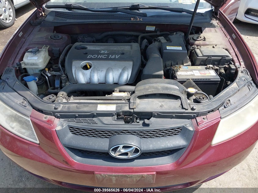 5NPET46C07H293921 2007 Hyundai Sonata Gls